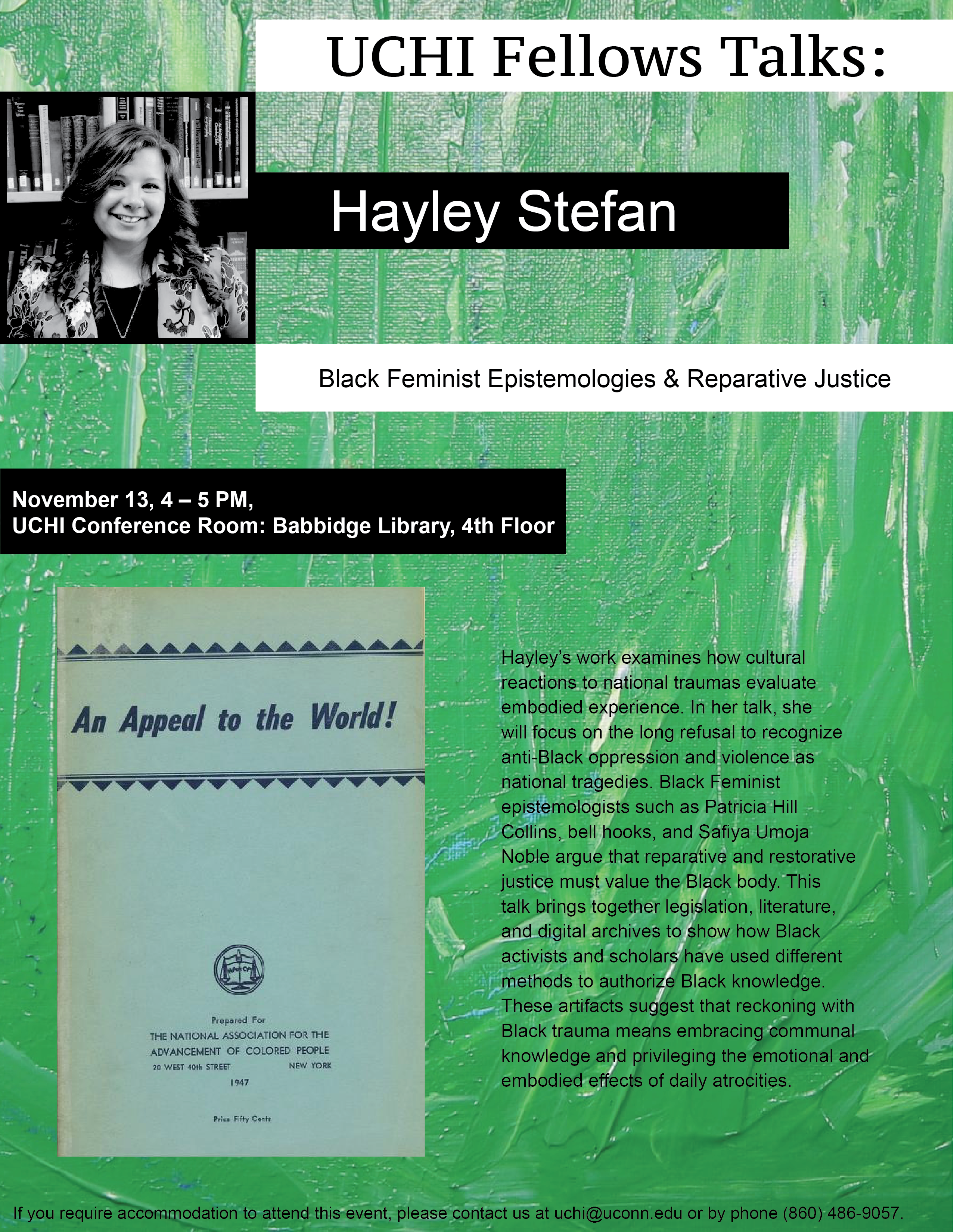 Stefan Talk Poster