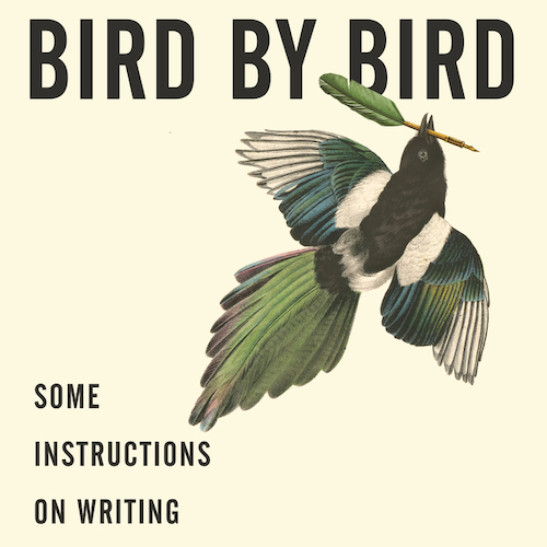 Book cover of Anne Lamott's Bird by Bird.